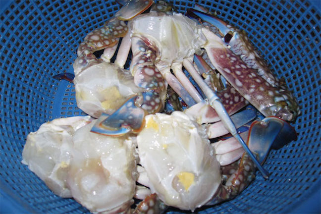 Blue Swimming Crab Cut